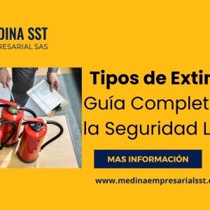 Extintores contra incendios para protección de áreas laborales e industriales